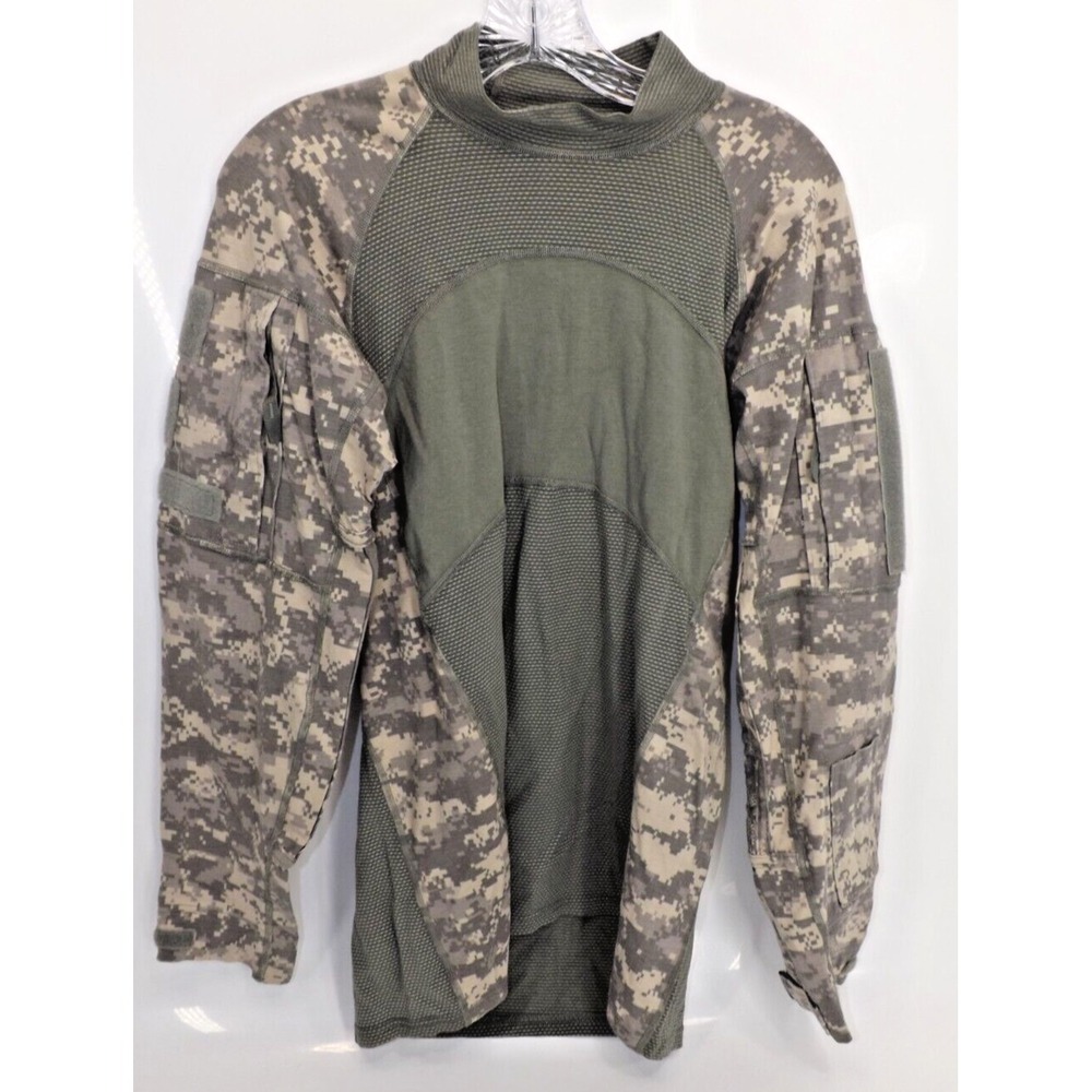USGI ACU Massif Digital Camo Army Combat Shirt Flame Resistant ACS - SIZE MEDIUM